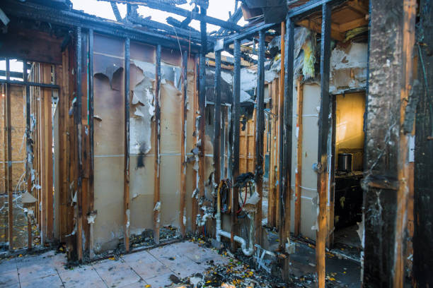 Professional Emergency Fire Cleanup technician working in Cottage Grove, WI